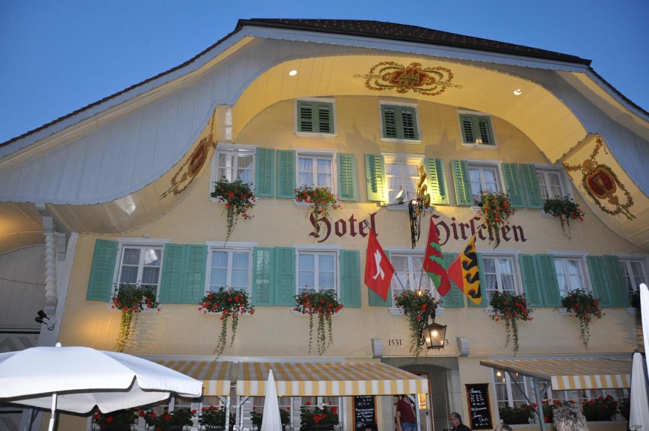 Hotel Hirschen ลองโน ภายนอก รูปภาพ
